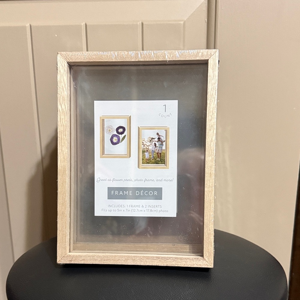 Natural Wood Photo Frame